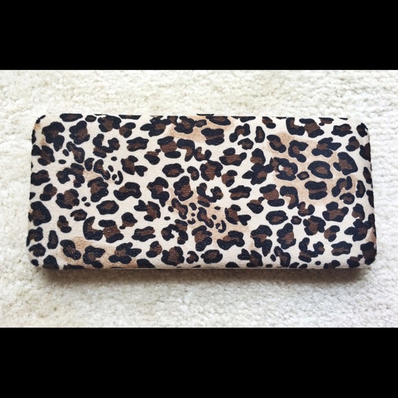 New Leopard Print Wallet Clutch