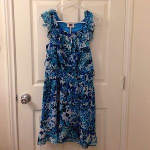 Laundry By Design Blue Floral Pattern