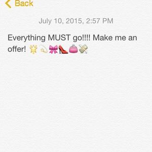 EVERYTHING! Make offers!