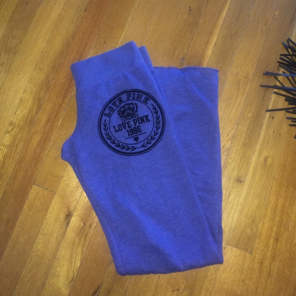 PINK Victoria's Secret Pants - Purple/blue sweats