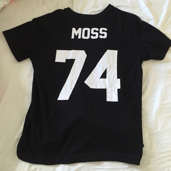 Kate moss black tee