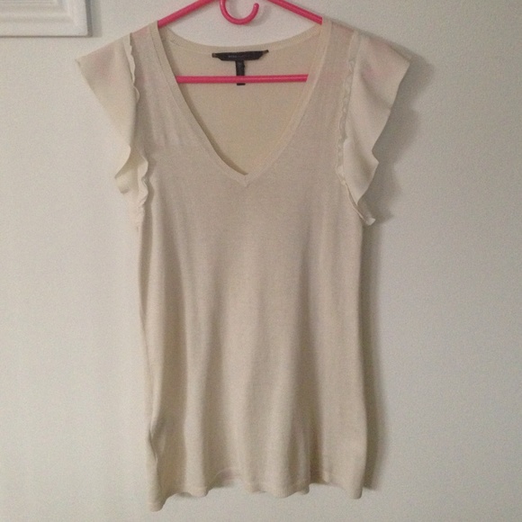 Nude BCBG top