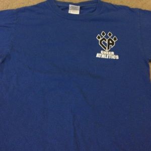 Cheer Athletics Classic Blue Claw t-shirt