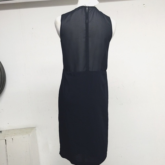 RDM RUE DU MAIL BLACK SHIFT DRESS 34 US SMALL - Picture 3 of 4