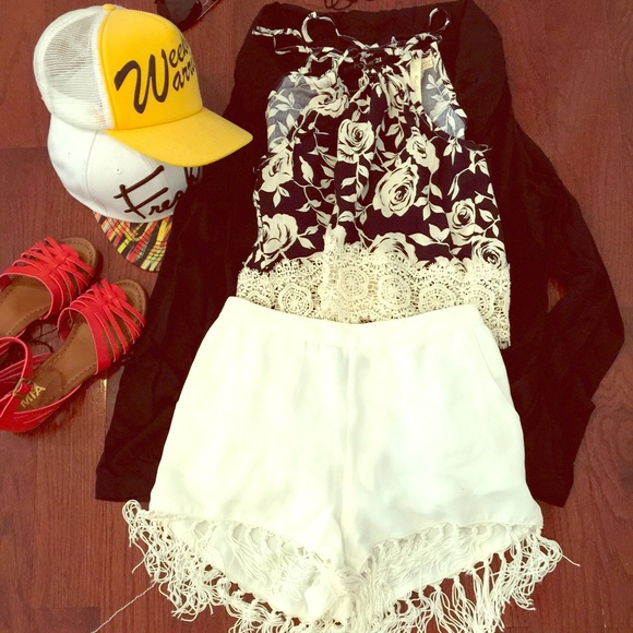White short