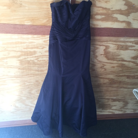 Zack Posen mermaid evening gown