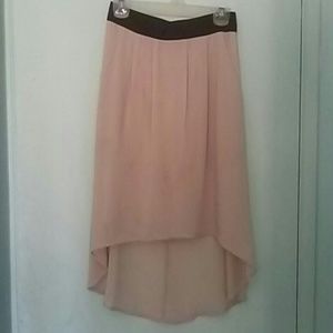 High low skirt