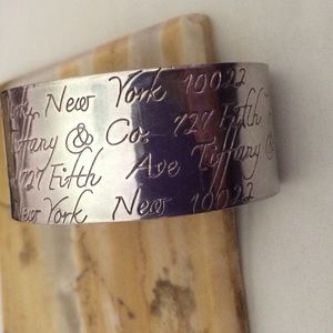 Tiffany & Co Notes Cuff