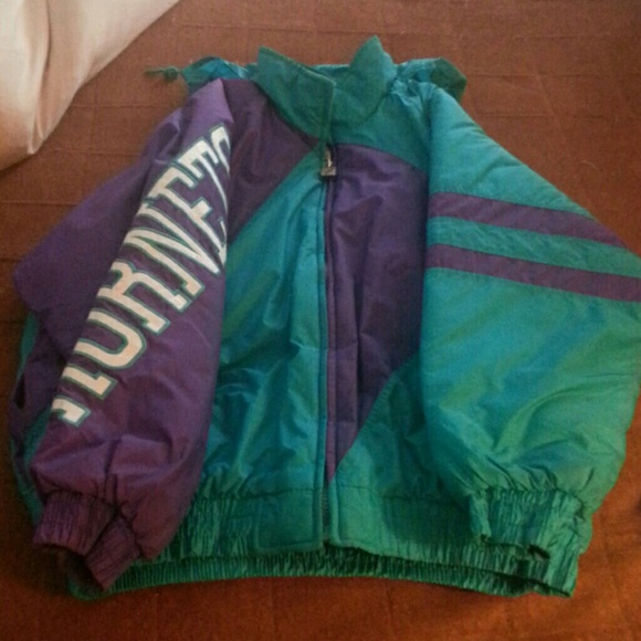 old school hornets jacket