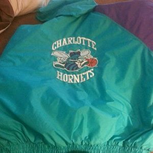 old school hornets jacket