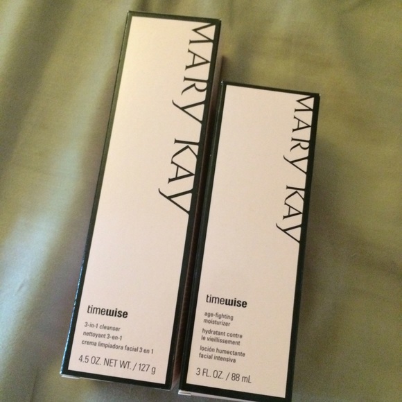 Mary Kay TimeWise Cleanser and Moisturizer