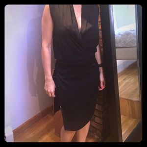 Chic Black helmut lang dress