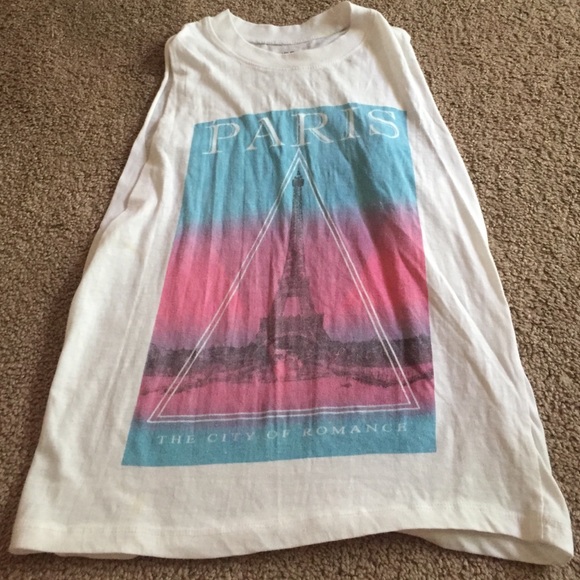 Cute cut off t shirt