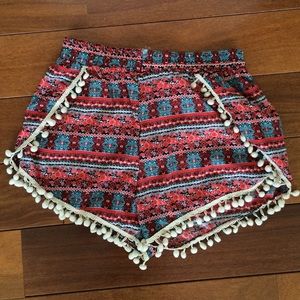 Curtain colorful shorts bundle