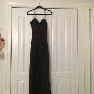 Laundry by shelli Segal gown black silk