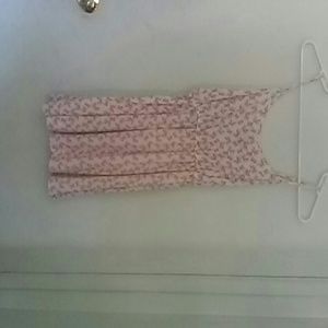 Flowy butterfly pattern dress