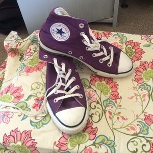 Purple converse