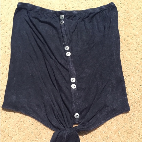 Black PacSun tube top
