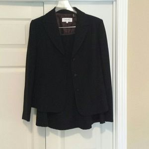 Calvin Klein skirt suit