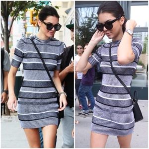 💢SOLD ON EBAY💢ZARA Stripe Knit Stretch Dress💋