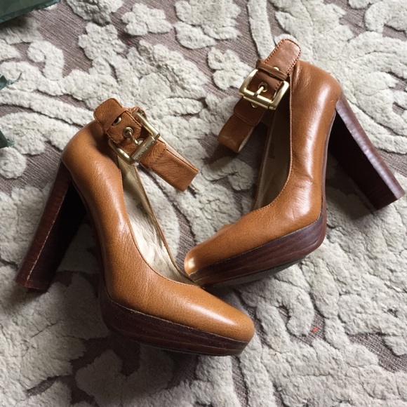 Michael Kors ankle strap heels