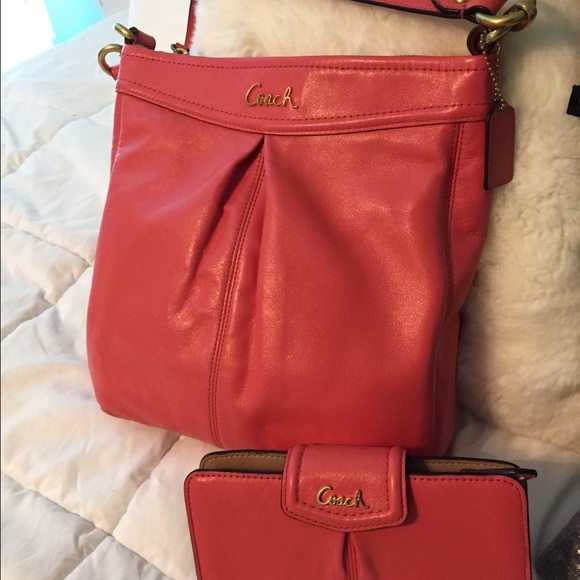 Authentic coach wallet