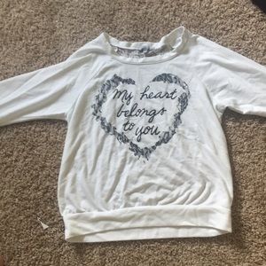 "My heart belongs to you"