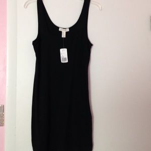 plain black dress