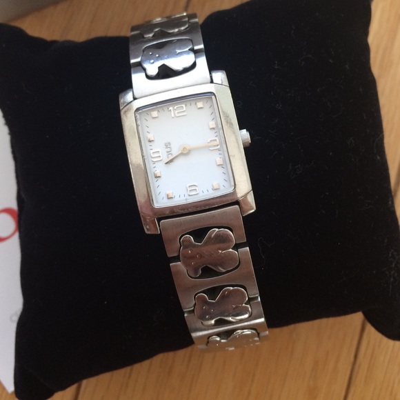 Sold 🎉 2x HP🎉 Tous Praga Watch White Bear - Picture 3 of 4