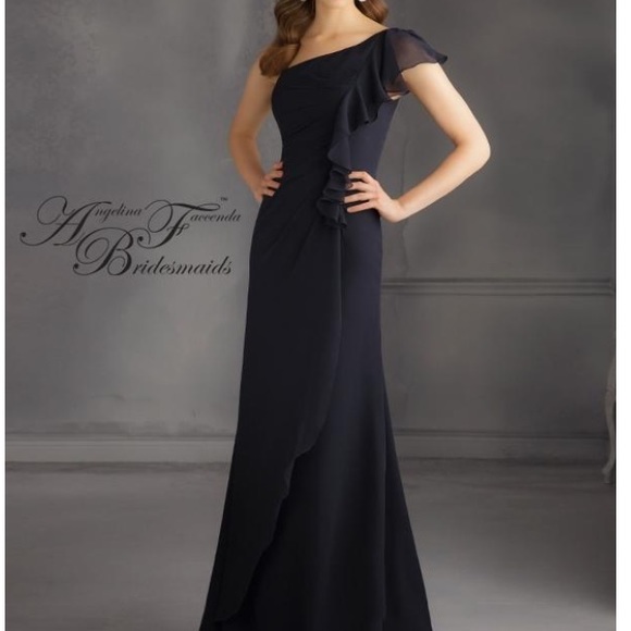 Formal evening gown in Blush
