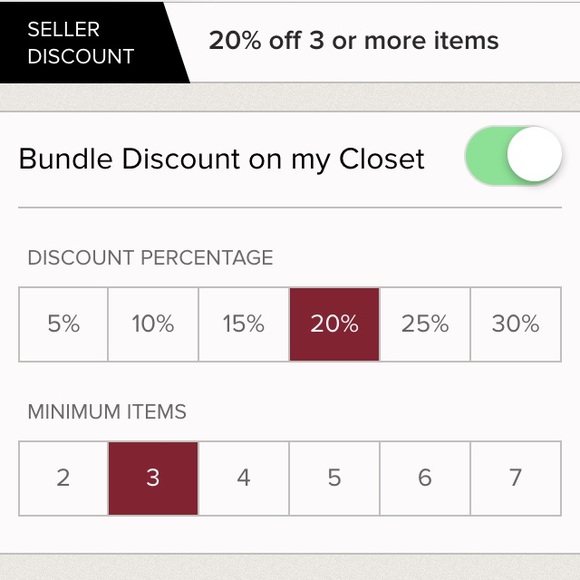 BUNDLE DISCOUNT!