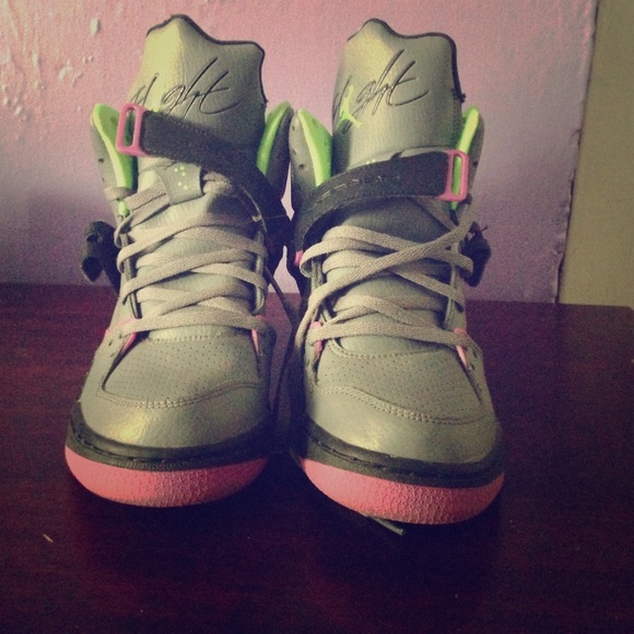 High top Air Jordan's
