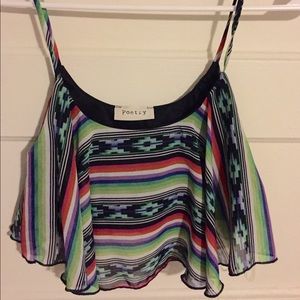 Poetry brand crop top