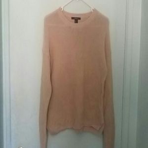 Beige knit sweater