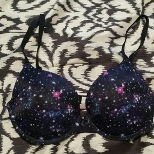 32DD VS Pink push up Galaxy bra