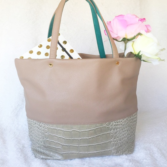 Deux Lux textured tote bag