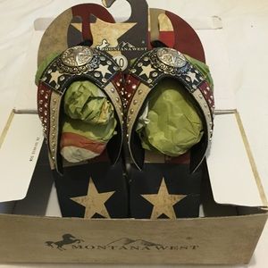 Montana west sandals, brand new, never worn!!