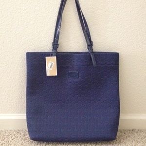 Michael Kors blue handbag
