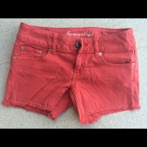 AE Burnt Orange Shorts
