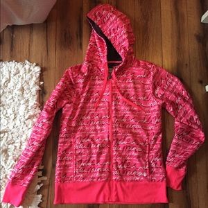 Under armor breast cancer awareness hoodie