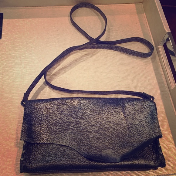 Charcoal clutch with strap! - Picture 1 of 4