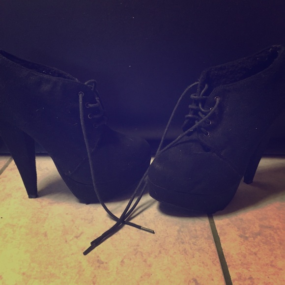 Black booties