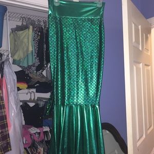 Halloween mermaid skirt