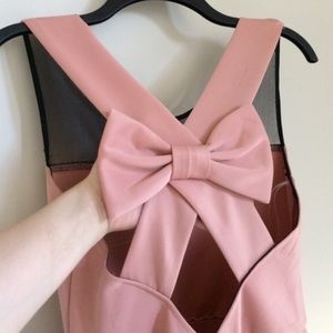 Bow Back Skater Dress
