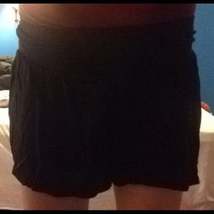 Loose Black Shorts
