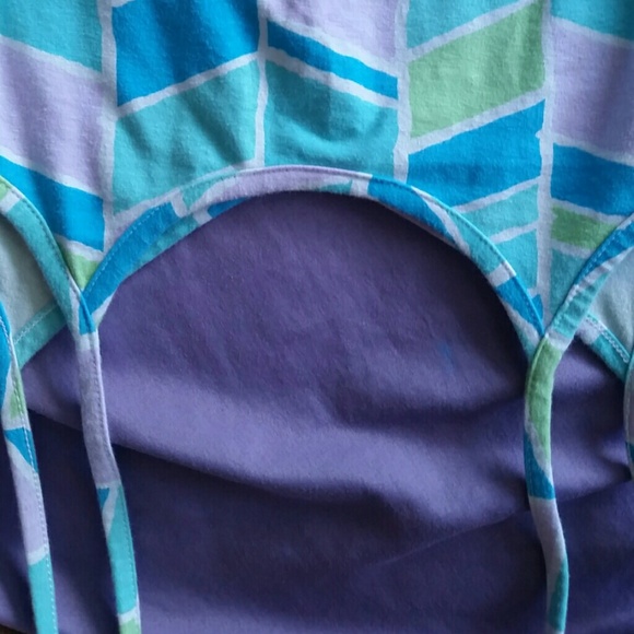 Pastel Geometric Dress - Picture 3 of 4