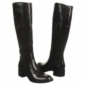 ETIENNE AIGNER CHASTITY BLACK BOOTS SZ6.5