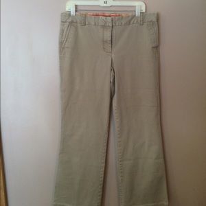J Crew City Fit Khaki Pants