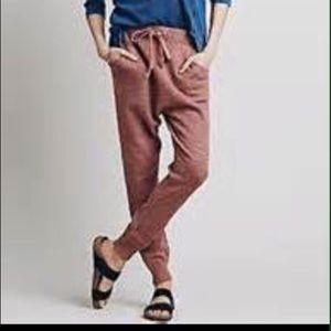 Free People sweater knit harem pants. Size M. NWT.