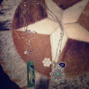 Lucky Brand long chain necklace